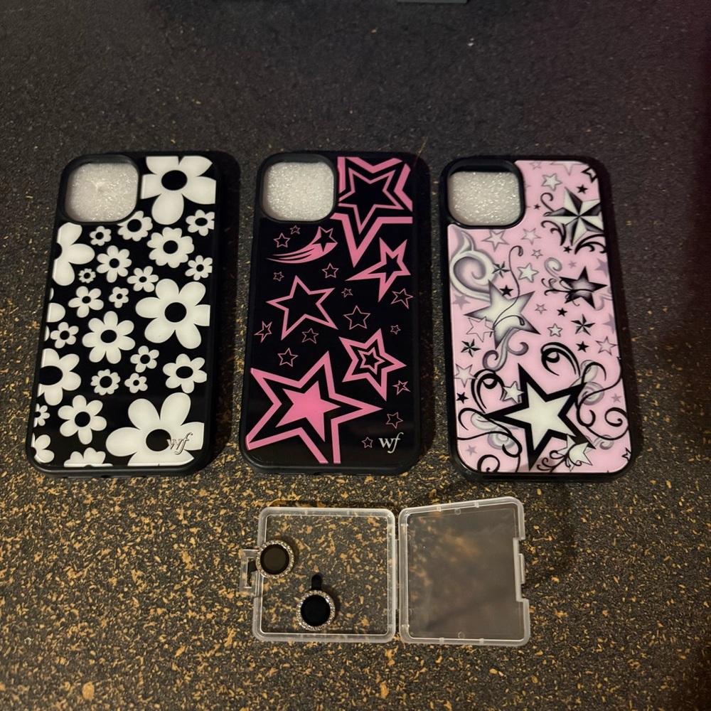 Wildflower iPhone 13 cases bundle
